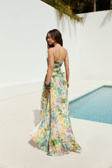RUNAWAY THE LABEL Camille Maxi Dress Esme Print